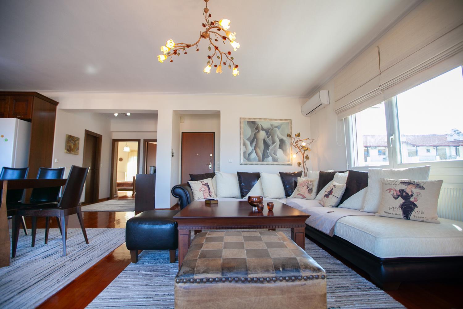 Rodon Apartment With Great View, Sauna And Jacuzzi 리토코론 외부 사진